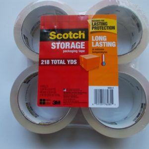 Scotch Storage Tape - Set of 4
