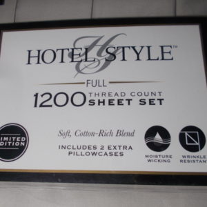Soft Full Bed Sheet Set - Grey Pumice