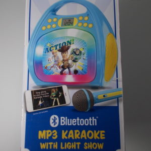Disney Pixar Recorder–Bluetooth MP3 Karaoke with Light Show